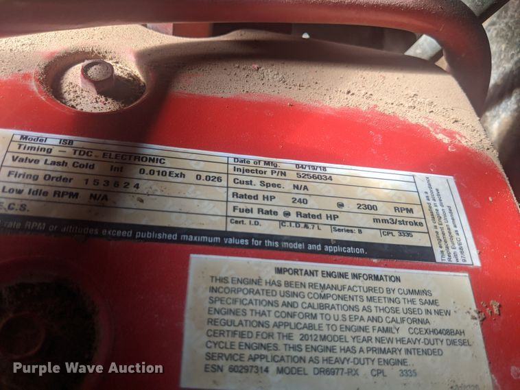 image for item DG7197 2011 Freightliner Business Class M2  service truck with crane