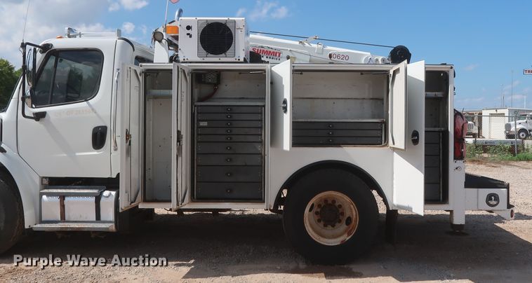 image for item DG7197 2011 Freightliner Business Class M2  service truck with crane