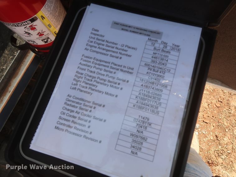 image for item DG7218 2018 Fast Fusion MFT12 pipe fusion machine