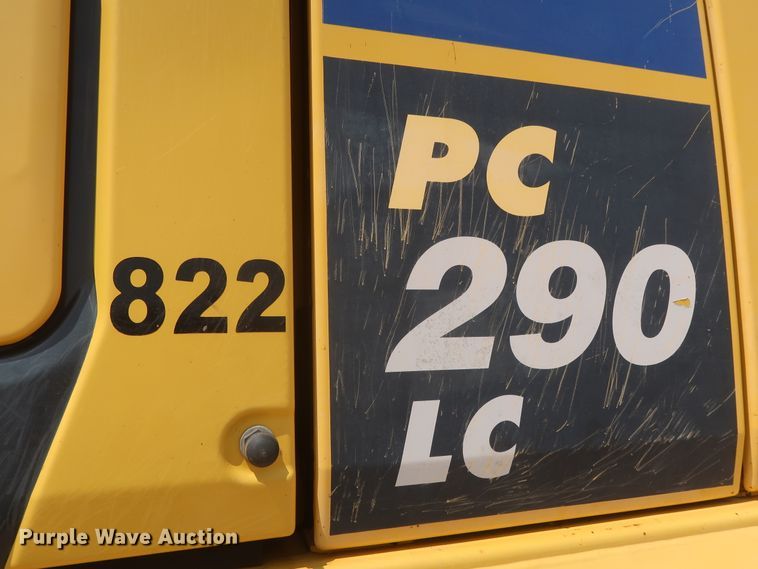 image for item DG7230 2013 Komatsu PC290LC-10 excavator