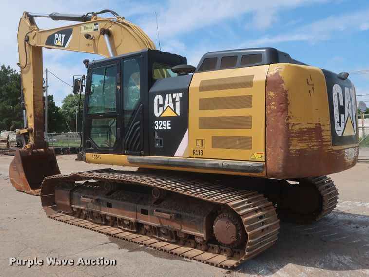 image for item DG7235 2012 Caterpillar 329E L  excavator