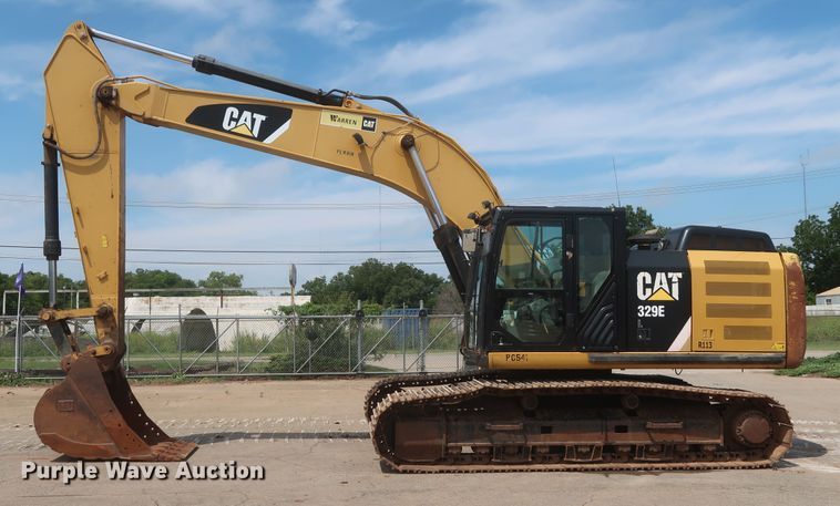image for item DG7235 2012 Caterpillar 329E L  excavator