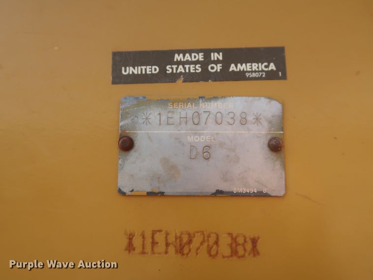 image for item DG7237 2013 Caterpillar D6T XL  dozer