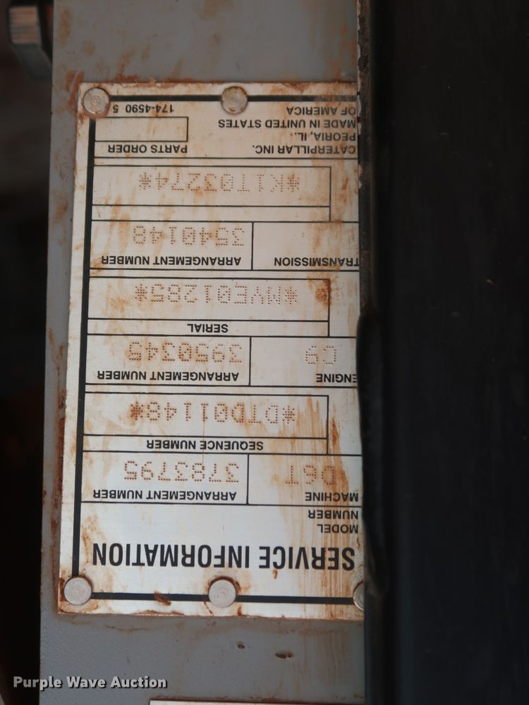 image for item DG7237 2013 Caterpillar D6T XL  dozer