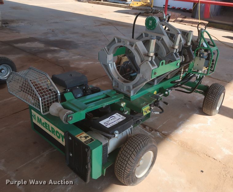 image for item DG7244 McElroy 412 poly pipe fusion machine