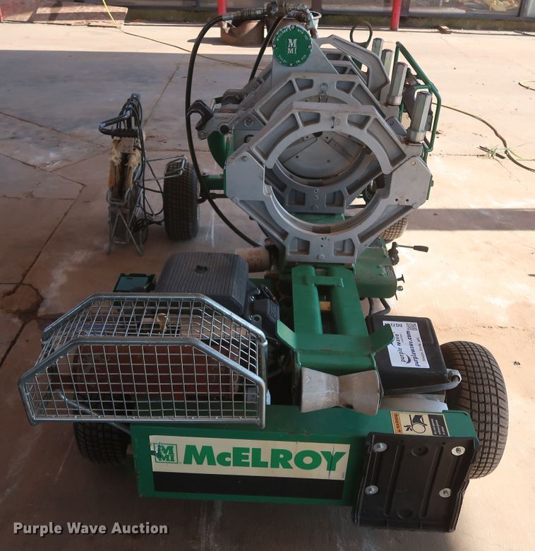 image for item DG7244 McElroy 412 poly pipe fusion machine