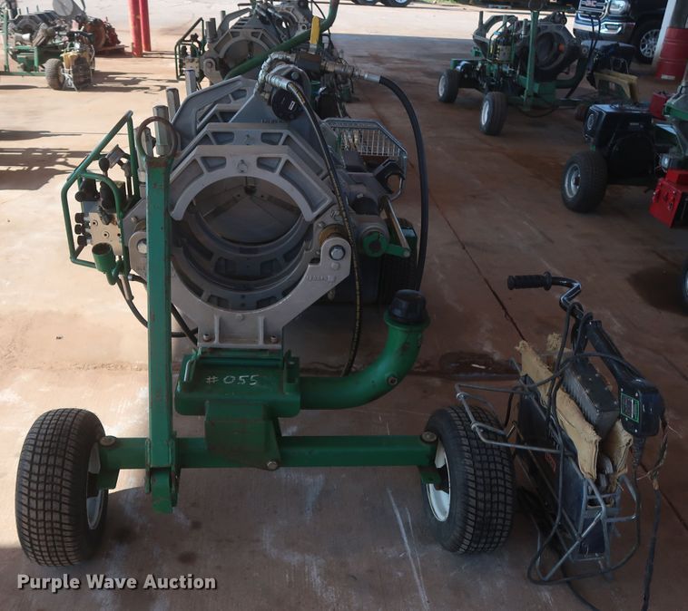 image for item DG7244 McElroy 412 poly pipe fusion machine