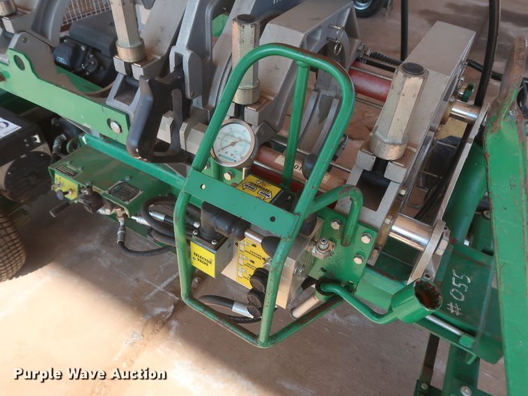 image for item DG7244 McElroy 412 poly pipe fusion machine