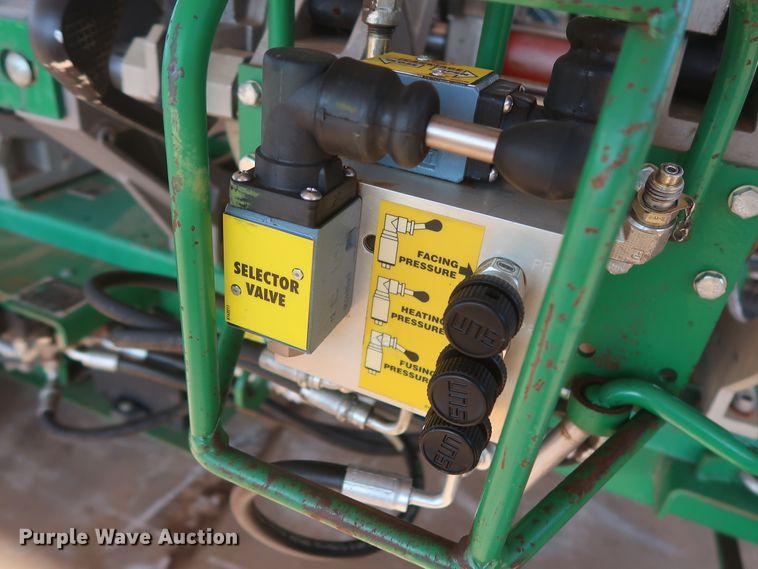 image for item DG7244 McElroy 412 poly pipe fusion machine