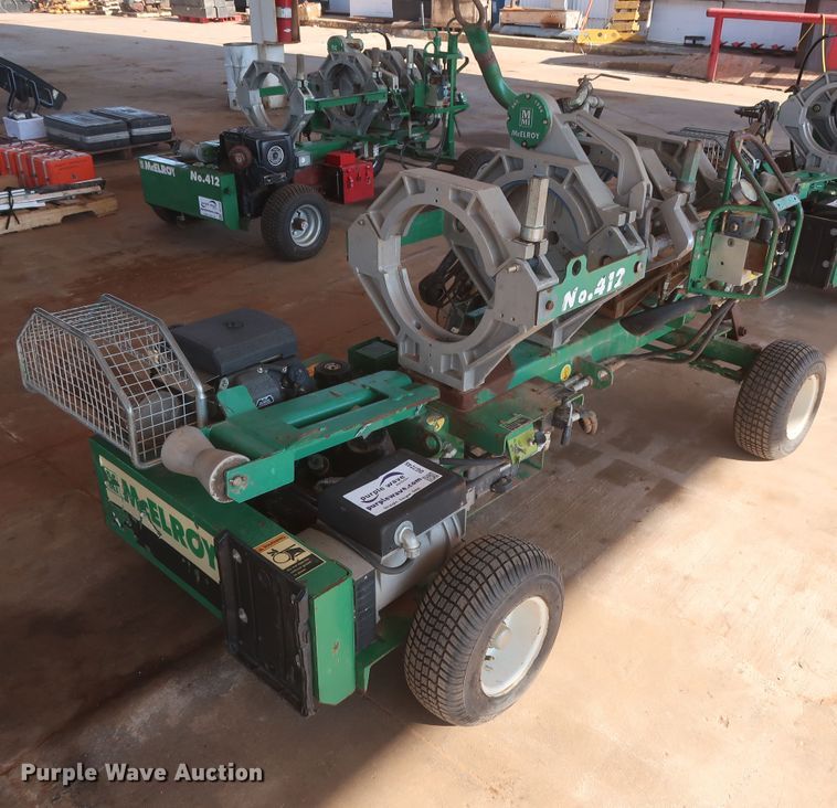 image for item DG7245 McElroy 412 poly pipe fusion machine