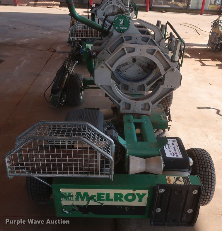 image for item DG7245 McElroy 412 poly pipe fusion machine