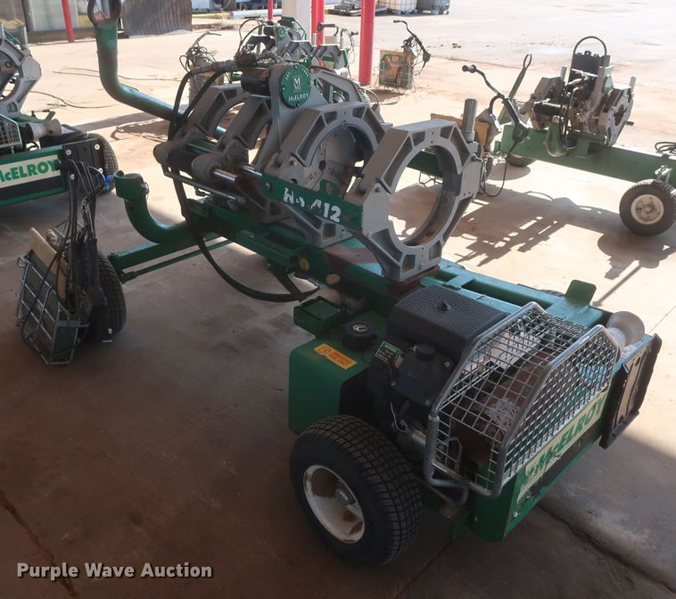 image for item DG7245 McElroy 412 poly pipe fusion machine