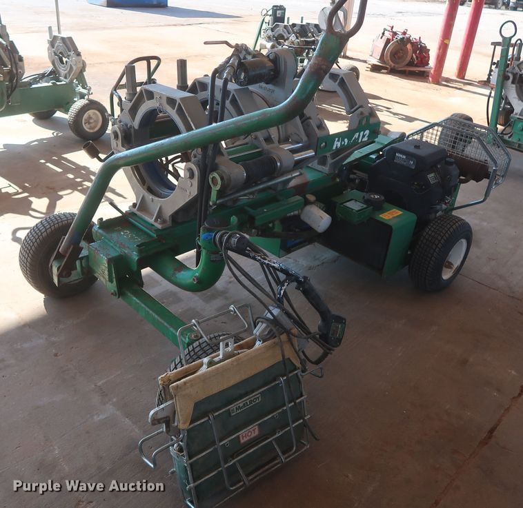 image for item DG7245 McElroy 412 poly pipe fusion machine