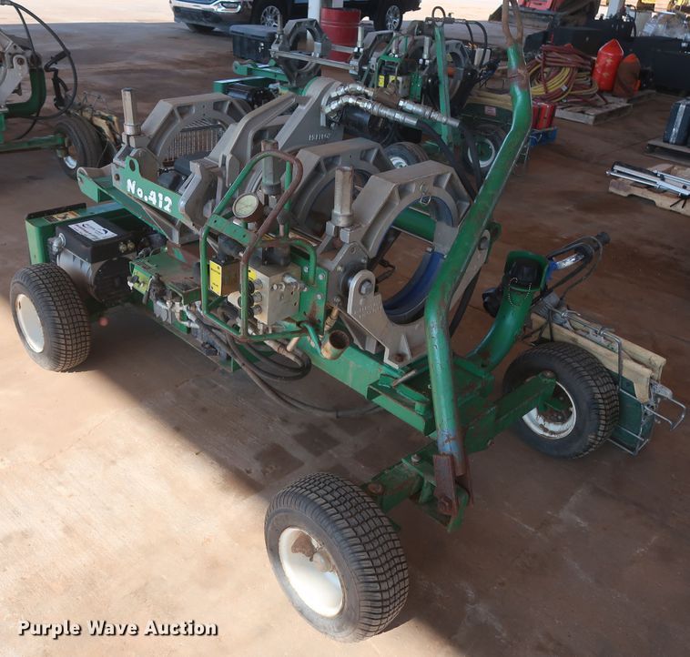 image for item DG7245 McElroy 412 poly pipe fusion machine