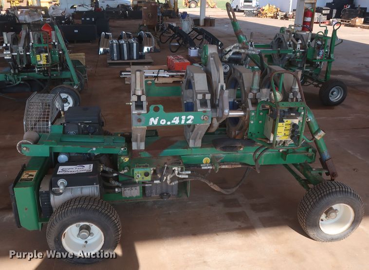 image for item DG7245 McElroy 412 poly pipe fusion machine