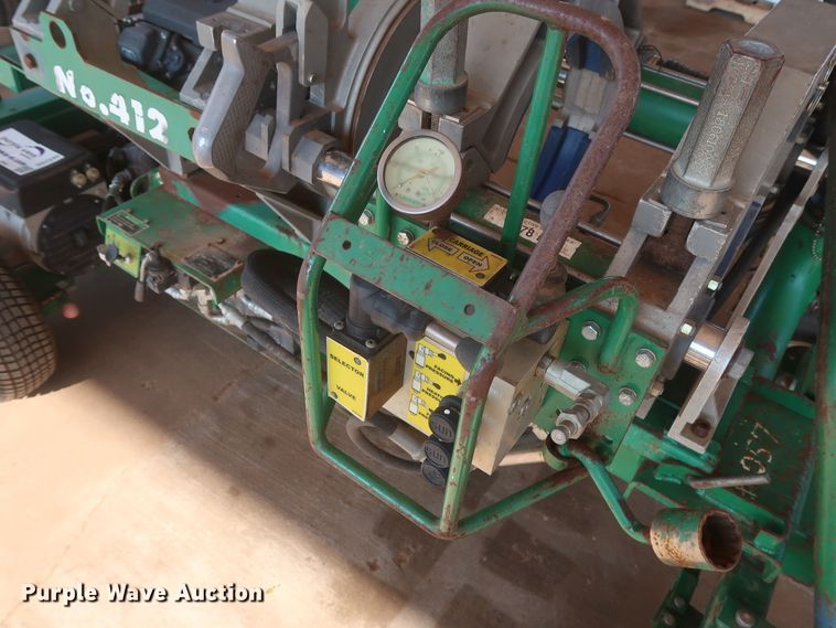 image for item DG7245 McElroy 412 poly pipe fusion machine