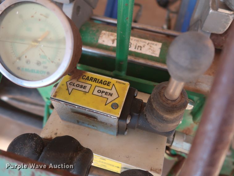 image for item DG7245 McElroy 412 poly pipe fusion machine