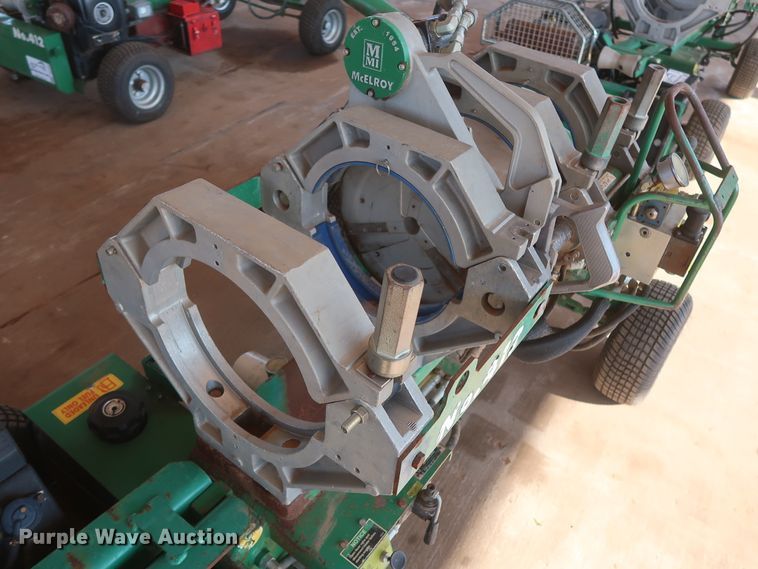image for item DG7245 McElroy 412 poly pipe fusion machine