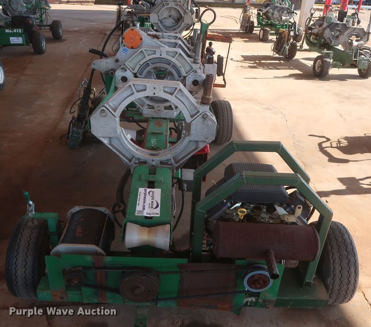 image for item DG7246 McElroy 412 poly pipe fusion machine