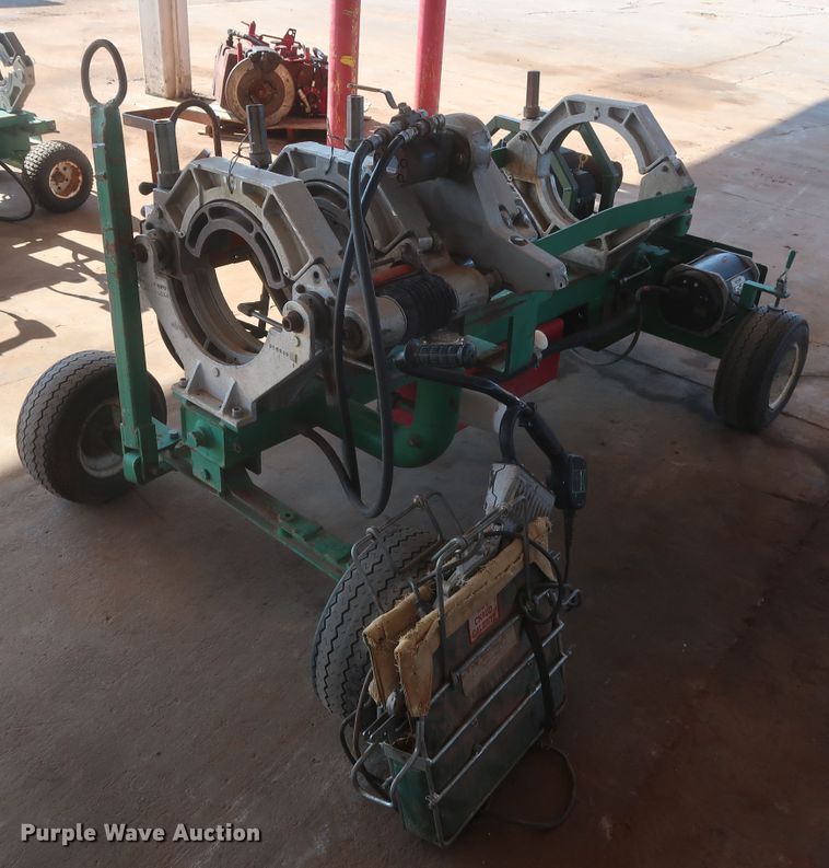 image for item DG7246 McElroy 412 poly pipe fusion machine