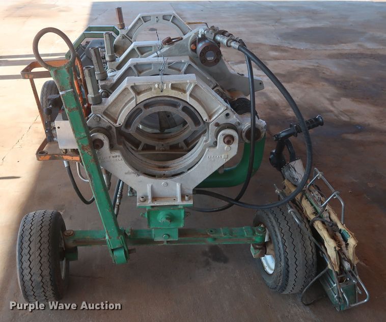 image for item DG7246 McElroy 412 poly pipe fusion machine