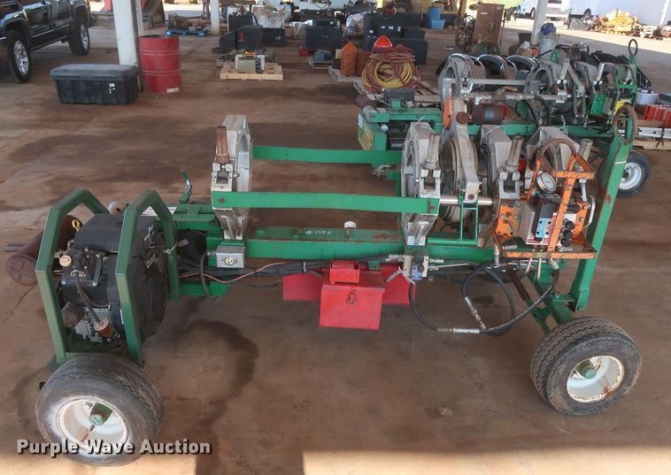 image for item DG7246 McElroy 412 poly pipe fusion machine