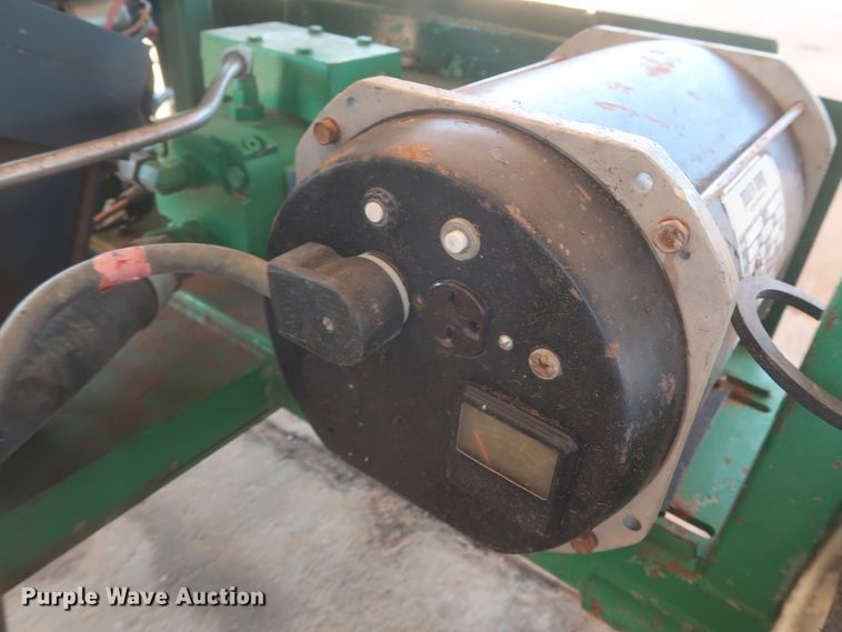 image for item DG7246 McElroy 412 poly pipe fusion machine