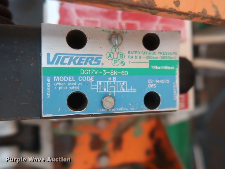 image for item DG7246 McElroy 412 poly pipe fusion machine