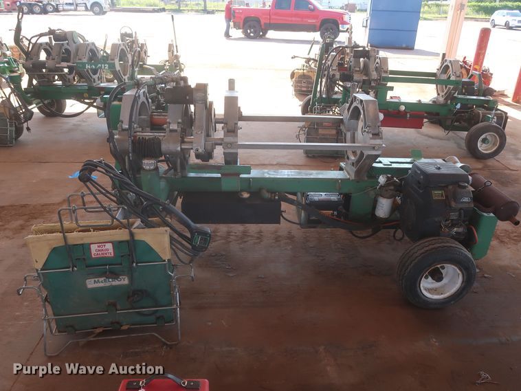 image for item DG7247 McElroy 412 poly pipe fusion machine