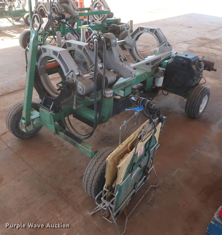 image for item DG7247 McElroy 412 poly pipe fusion machine