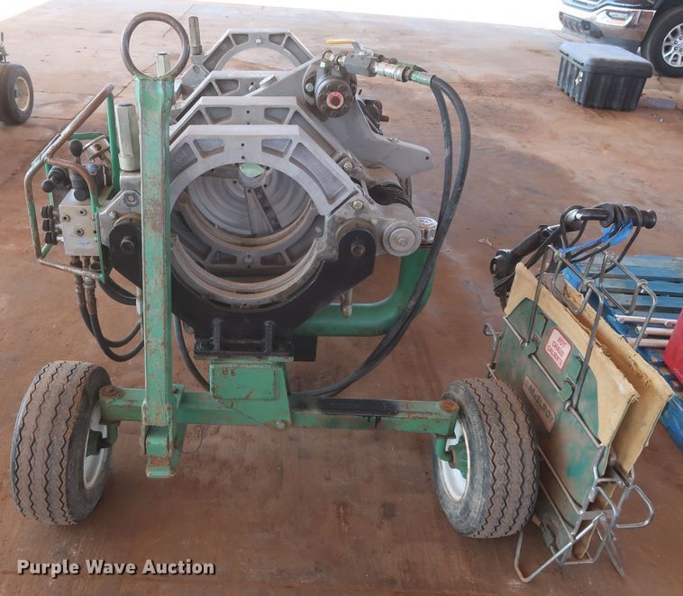 image for item DG7247 McElroy 412 poly pipe fusion machine