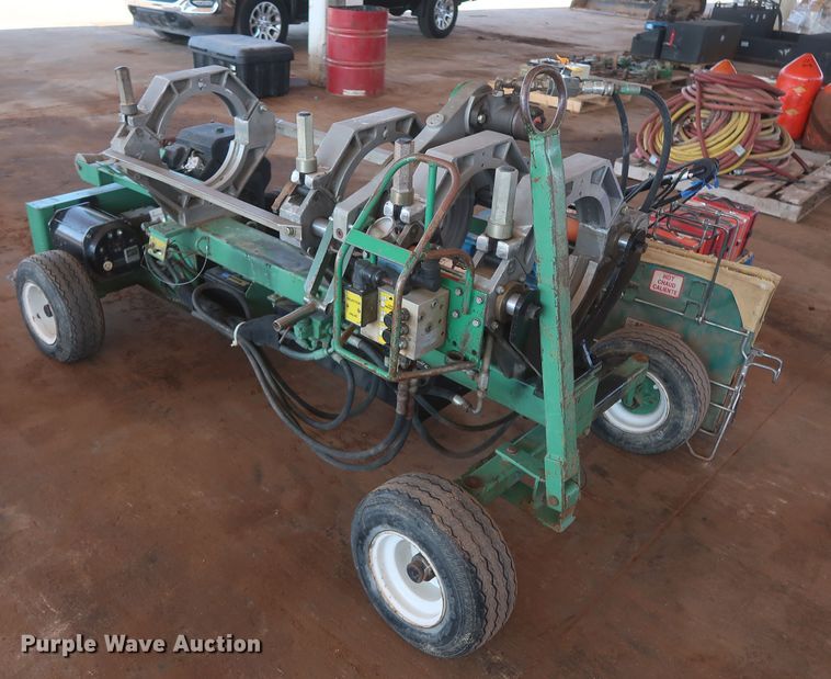 image for item DG7247 McElroy 412 poly pipe fusion machine