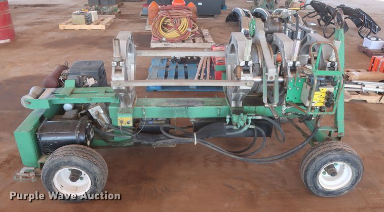image for item DG7247 McElroy 412 poly pipe fusion machine