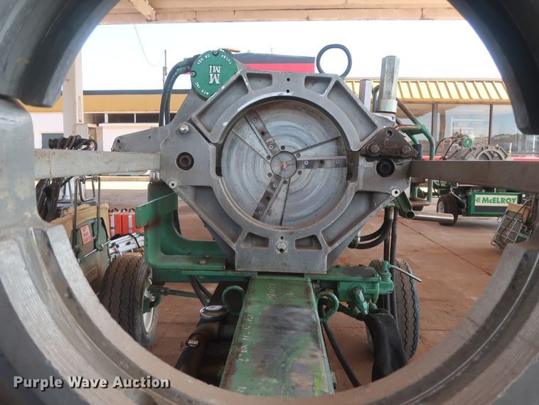 image for item DG7247 McElroy 412 poly pipe fusion machine