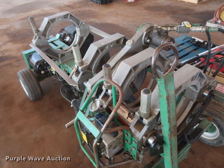 image for item DG7247 McElroy 412 poly pipe fusion machine