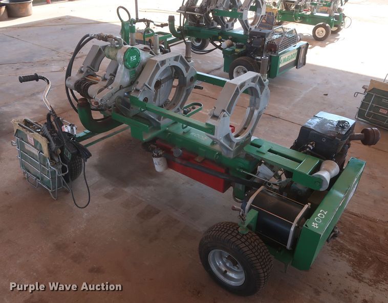 image for item DG7248 McElroy 412 poly pipe fusion machine