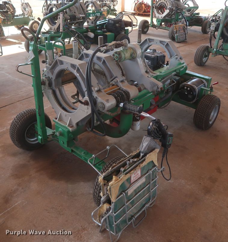 image for item DG7248 McElroy 412 poly pipe fusion machine