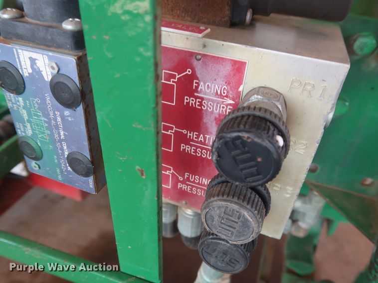 image for item DG7248 McElroy 412 poly pipe fusion machine