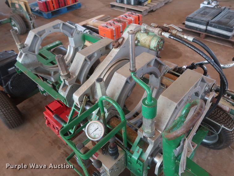 image for item DG7248 McElroy 412 poly pipe fusion machine