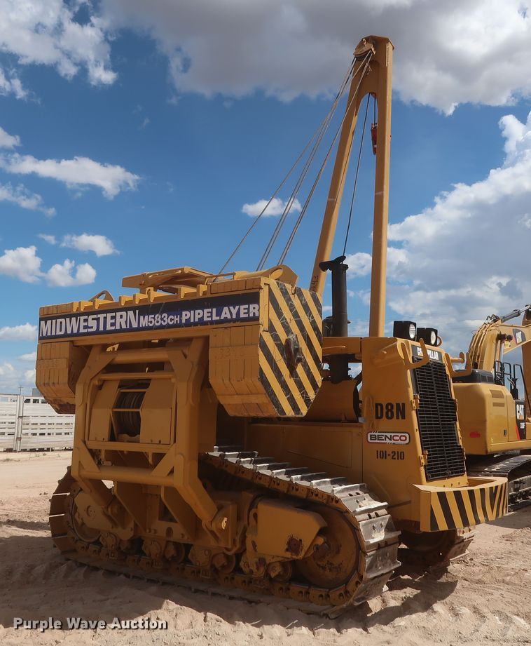 image for item DH0941 1987 Caterpillar D8N  pipelayer