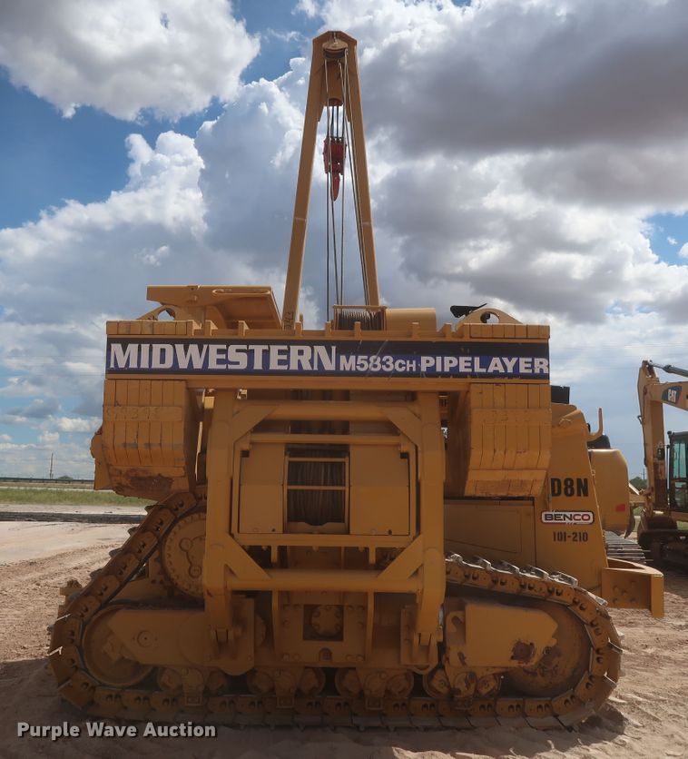 image for item DH0941 1987 Caterpillar D8N  pipelayer