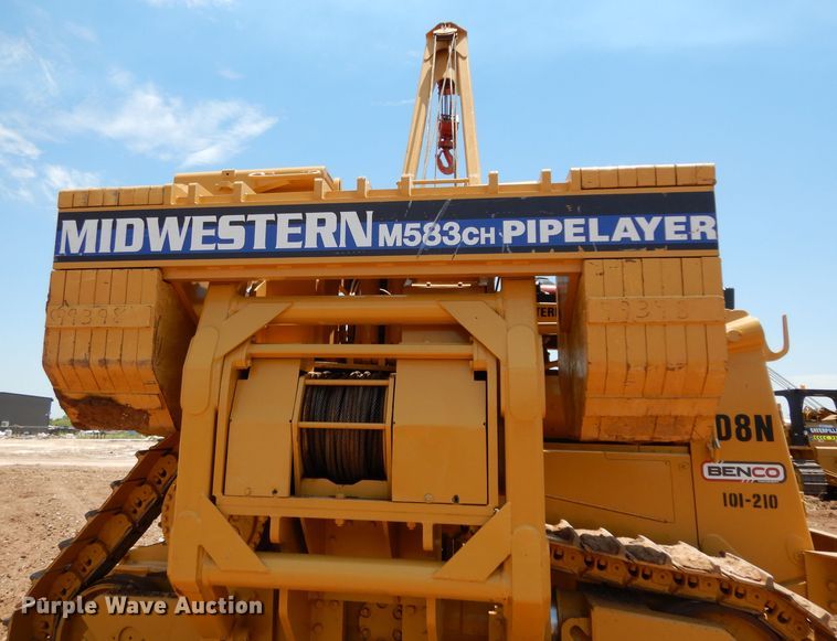 image for item DH0941 1987 Caterpillar D8N  pipelayer