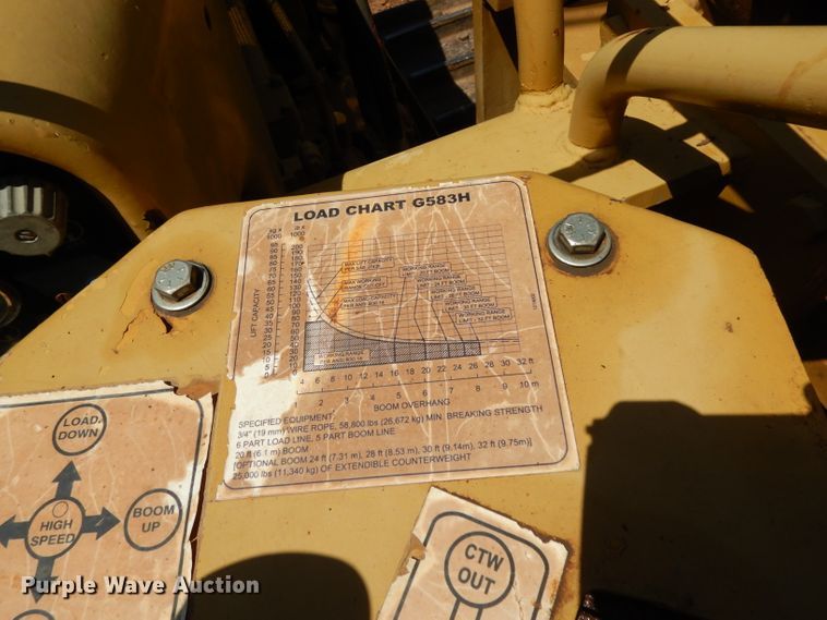 image for item DH0942 1976 Caterpillar D8K  pipelayer