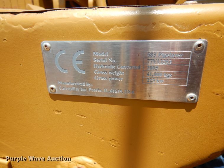 image for item DH0943 1979 Caterpillar D8K  pipelayer