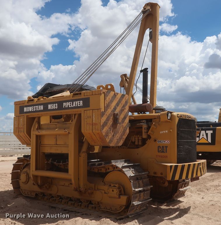 image for item DH0945 1982 Caterpillar D8K  pipelayer