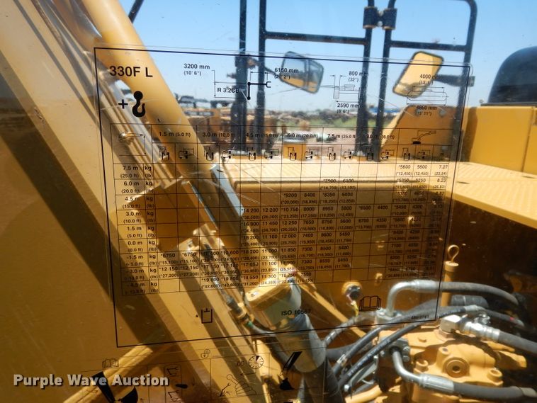 image for item DH0950 2018 Caterpillar 330FL  excavator