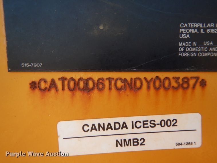 image for item DH0953 2018 Caterpillar D6T XL  dozer