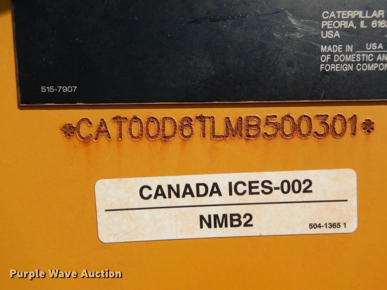 image for item DH0954 2018 Caterpillar D6T XW  dozer