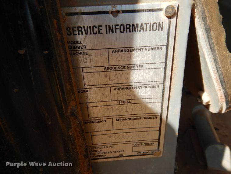 image for item DH0955 2008 Caterpillar D6T XL  dozer