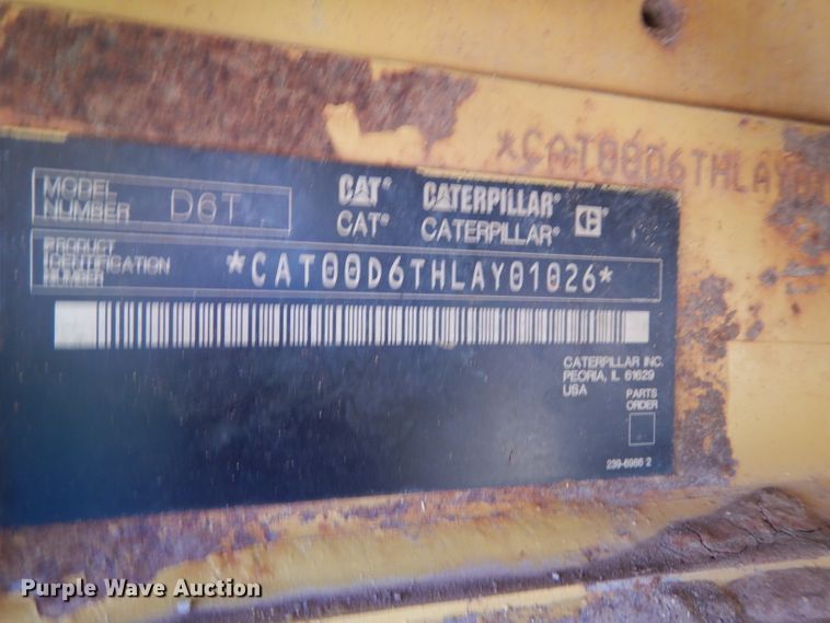 image for item DH0955 2008 Caterpillar D6T XL  dozer